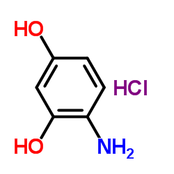 4-Aminoresorcinol hydrochloride structure, CAS 34781-86-7