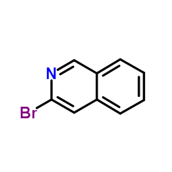 3-Bromoisoquinoline structure, CAS 34784-02-6