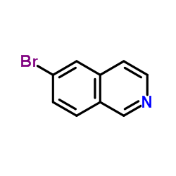 6-Bromoisoquinoline structure, CAS 34784-05-9