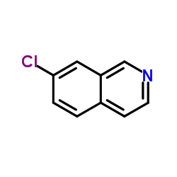7-Chloroisoquinoline structure, CAS 34784-06-0