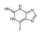 2-Amino-6-fluoropurine structure, CAS 34798-94-2