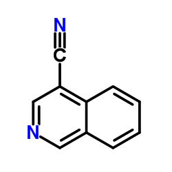 4-Cyanoisoquinoline structure, CAS 34846-65-6