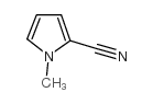 1-Methylpyrrole-2-carbonitrile structure, CAS 34884-10-1