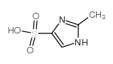 2-Methylimidazole-4-sulfonic acid structure, CAS 34916-84-2