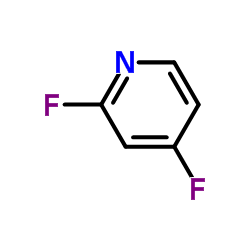 2,4-Difluoropyridine structure, CAS 34941-90-7