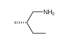 (S)-(-)-2-Methylbutylamine structure, CAS 34985-37-0