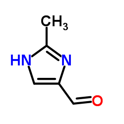 2-Methyl-1H-imidazole-4-carbaldehyde structure, CAS 35034-22-1