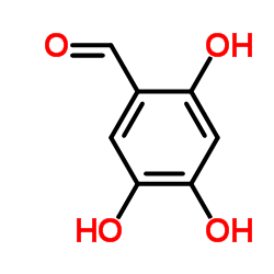 2,4,5-Trihydroxybenzaldehyde structure, CAS 35094-87-2