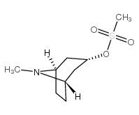 Tropine-3-mesylate structure, CAS 35130-97-3