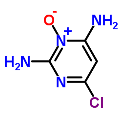 2,6-Diamino-4-chloropyrimidine 1-oxide structure, CAS 35139-67-4