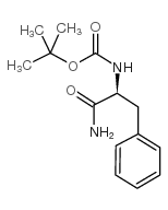 Boc-L-phenylalanine amide structure, CAS 35150-06-2