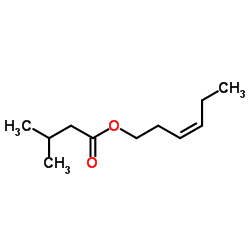 cis-3-Hexenyl isovalerate structure, CAS 35154-45-1