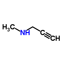 N-Methylpropargylamine structure, CAS 35161-71-8