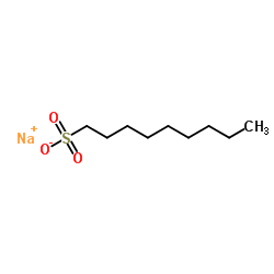 Sodium 1-nonanesulfonate structure, CAS 35192-74-6