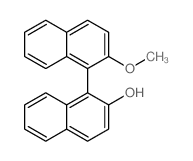 (R)-2'-Methoxy-[1,1']binaphthalenyl-2-ol structure, CAS 35193-70-5