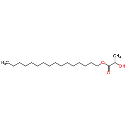 Hexadecyl lactate structure, CAS 35274-05-6