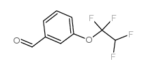 3-(1,1,2,2-Tetrafluoroethoxy)benzaldehyde structure, CAS 35295-35-3