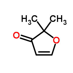 2,5-Dimethyl-3(2H)furanone structure, CAS 35298-48-7