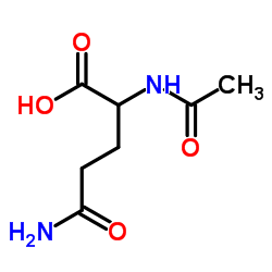 N-Acetyl-L-glutamine structure, CAS 35305-74-9