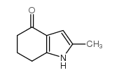 2-Methyl-4,5,6,7-tetrahydro-1H-indol-4-one structure, CAS 35308-68-0