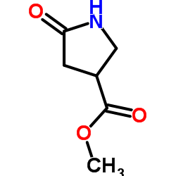 Methyl 5-oxopyrrolidine-3-carboxylate structure, CAS 35309-35-4