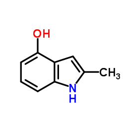 4-Hydroxy-2-methylindole structure, CAS 35320-67-3