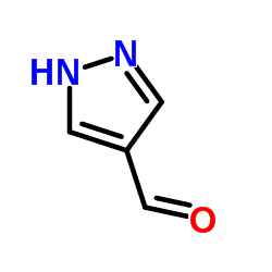 1H-Pyrazole-4-carboxaldehyde structure, CAS 35344-95-7