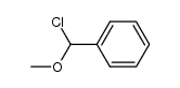 (Chloromethoxymethyl)benzene structure, CAS 35364-99-9