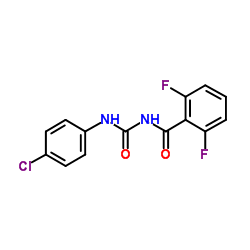 Diflubenzuron structure, CAS 35367-38-5
