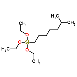 Triethoxy(2,4,4-trimethylpentyl)silane structure, CAS 35435-21-3