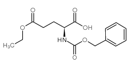 N-Cbz-L-glutamic acid 5-ethyl ester structure, CAS 35726-62-6