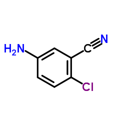 4-Chloro-3-cyanoaniline structure, CAS 35747-58-1