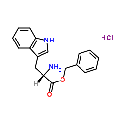 Benzyl L-tryptophanate hydrochloride structure, CAS 35858-81-2