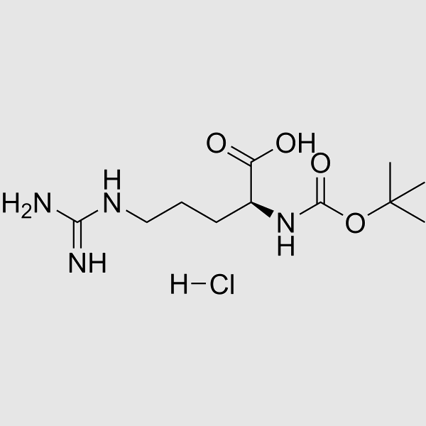 N-BOC-D-Arginine hydrochloride structure, CAS 35897-34-8