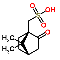 L(-)-Camphorsulfonic acid structure, CAS 35963-20-3