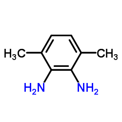 3,6-Dimethyl-1,2-benzendiamine structure, CAS 35975-12-3