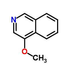 4-Methoxyisoquinoline structure, CAS 36034-54-5