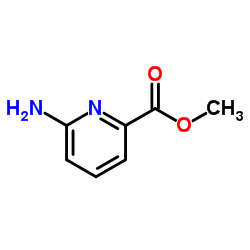 Methyl 6-aminopyridine-2-carboxylate structure, CAS 36052-26-3