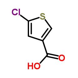 5-Chlorothiophene-3-carboxylic acid structure, CAS 36157-42-3