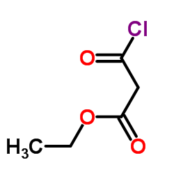 Ethyl malonyl chloride structure, CAS 36239-09-5