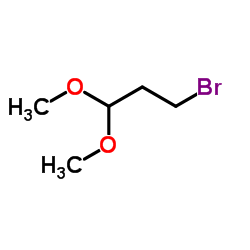 3-Bromo-1,1-dimethoxypropane structure, CAS 36255-44-4