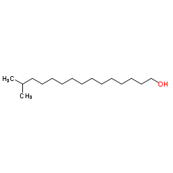 Isohexadecanol structure, CAS 36311-34-9