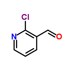 2-Chloro-3-pyridinecarboxaldehyde structure, CAS 36404-88-3