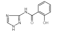 2-Hydroxy-N-1H-1,2,4-triazol-3-ylbenzamide structure, CAS 36411-52-6