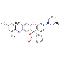 2-(2,4-Dimethylphenylamino)-3-methyl-6-diethylaminofluoran structure, CAS 36431-22-8