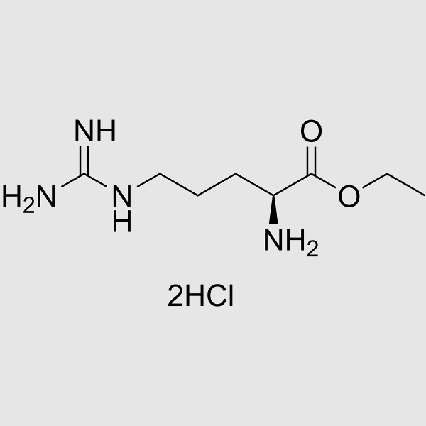 L-Arginine ethyl ester dihydrochloride structure, CAS 36589-29-4