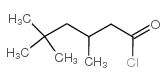 3,5,5-Trimethylhexanoyl chloride structure, CAS 36727-29-4