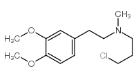 N-Methyl-N-(3-chloropropyl)-3,4-dimethoxyphenethylamine structure, CAS 36770-74-8