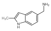 [(2-Methyl-1H-indol-5-yl)methyl]amine structure, CAS 36798-25-1