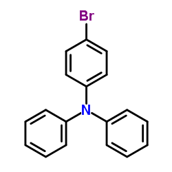 4-Bromotriphenylamine structure, CAS 36809-26-4